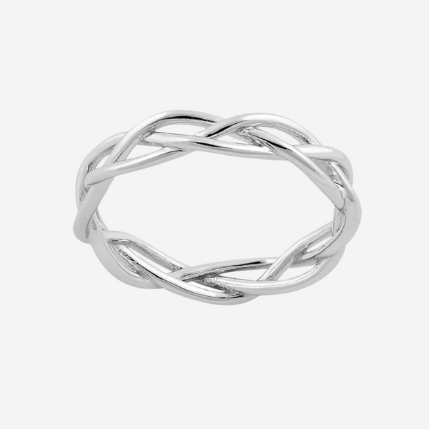 Braided Devine Sterling Silver