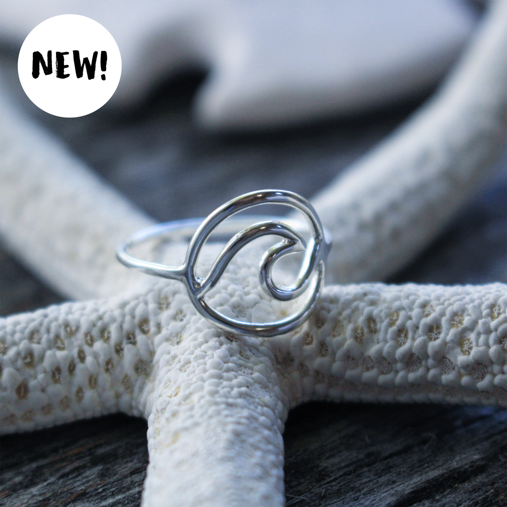 Sea Candy Ring: Ocean Circle Sterling Silver – Sea Candy Jewelry